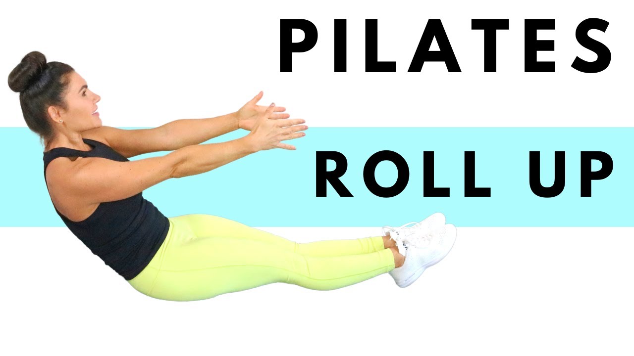 HOW TO DO THE PILATES ROLL UP WITH SPINE ARTICULATION (Learn the Pilates Roll Up for beginners)