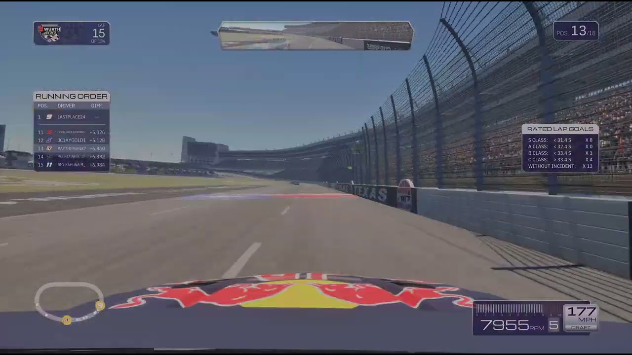 MENRL NASCAR 25 RACE 17 PT1 TEXAS