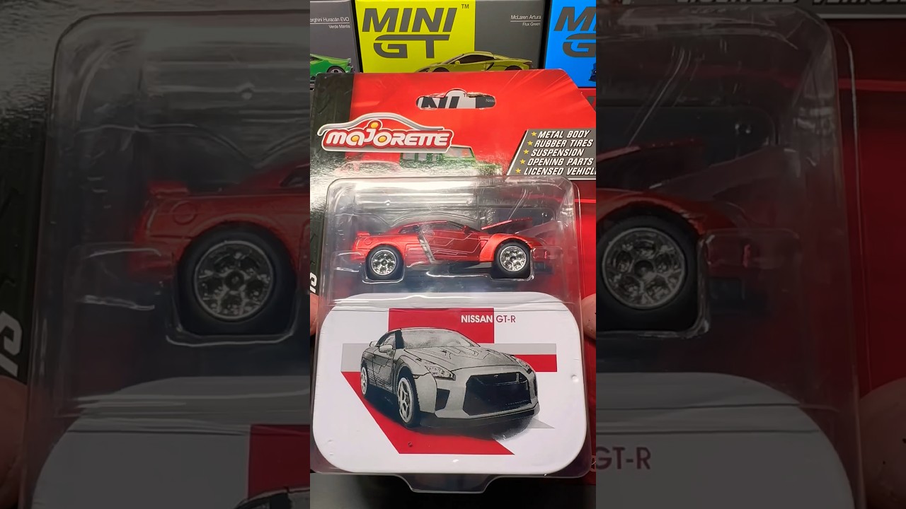Nissan GT-R R35 - Majorette #diecast #automobile #hotwheels #toys #car #matchbox #nissan #majorette