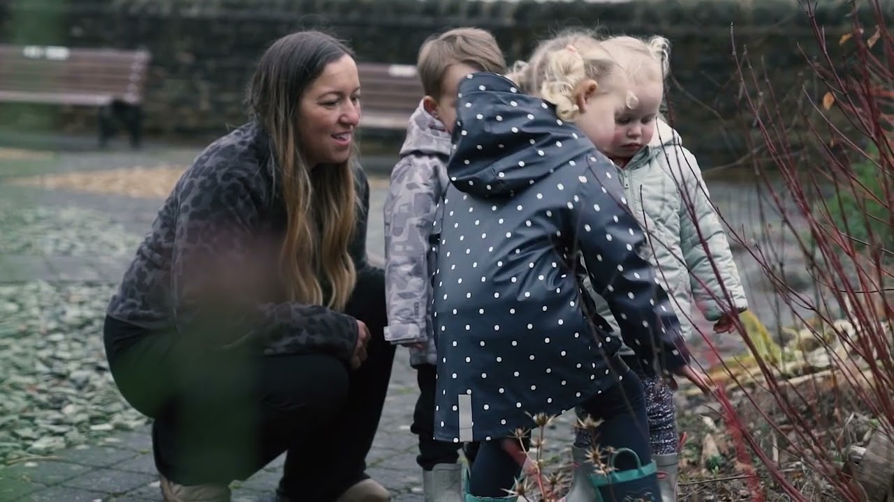 Proud to be Bradford District childminders (Jenna and James)