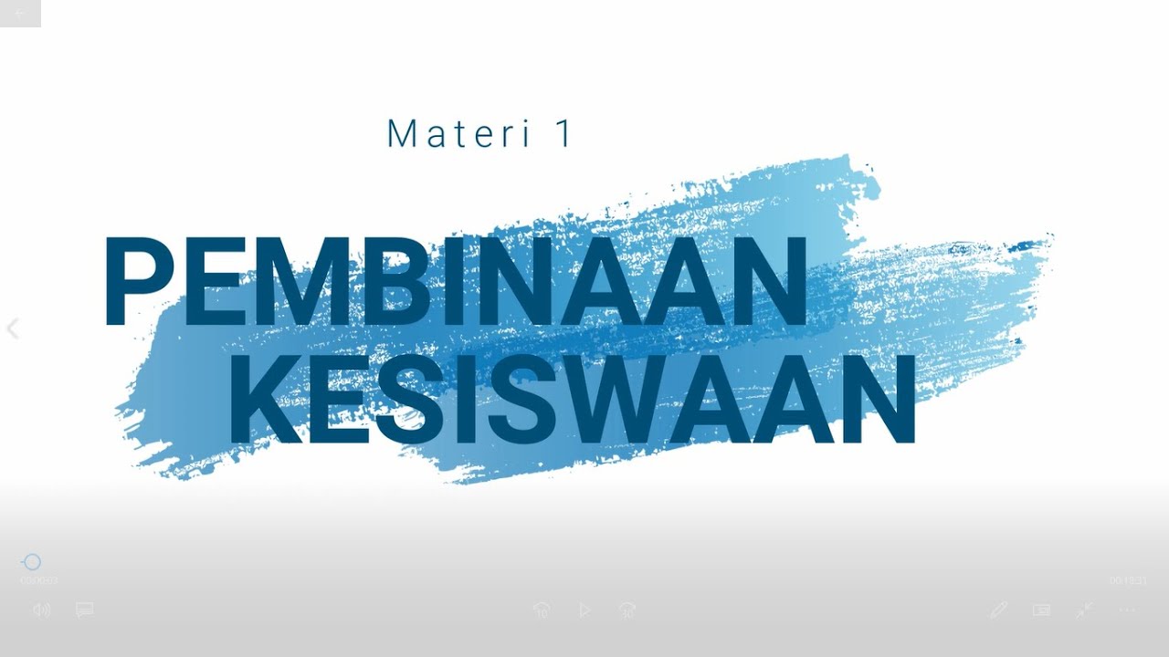 Materi 1 - Pembinaan Kesiswaan