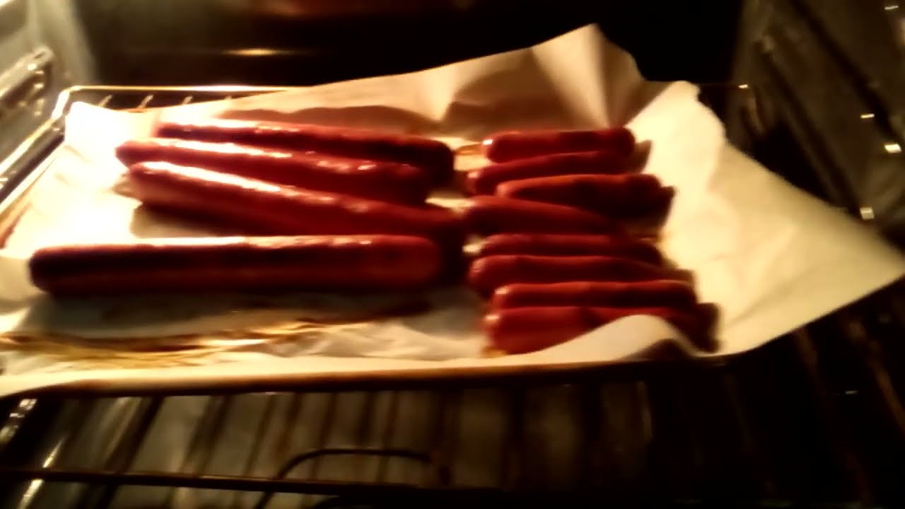 Sheet Pan Baked Kielbasa & Hot Dogs in the Oven