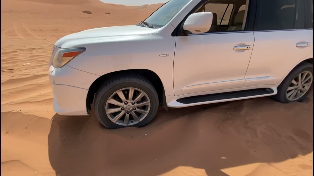 تجربة انظمة الدبل والزحف لاول مره لي لكزس lx570