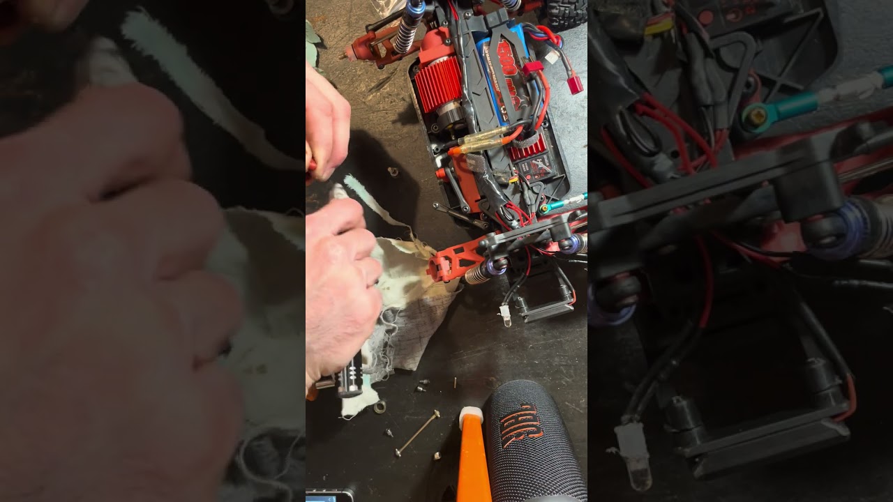 Замена подшипников ступиц Remo Hobby Smax