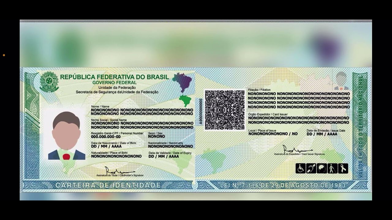Nova carteira de identidade - cadê o número do RG?