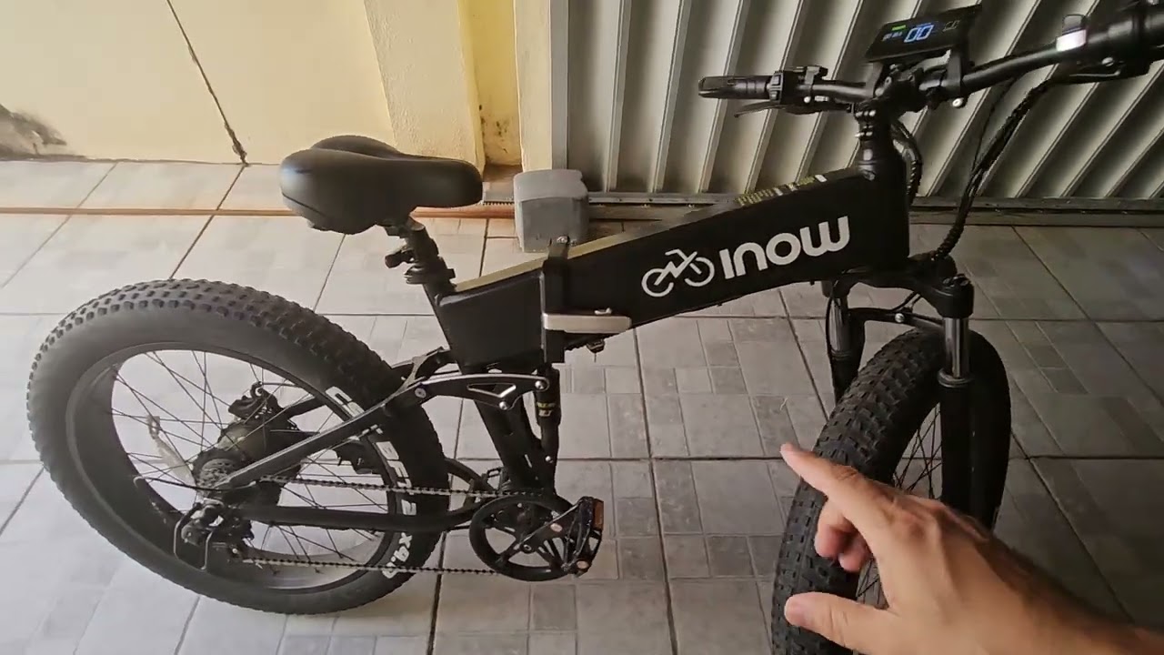Quantos km essa bicicleta anda só no modo elétrico? Saiba agora!!! BK 500 da Inow.
