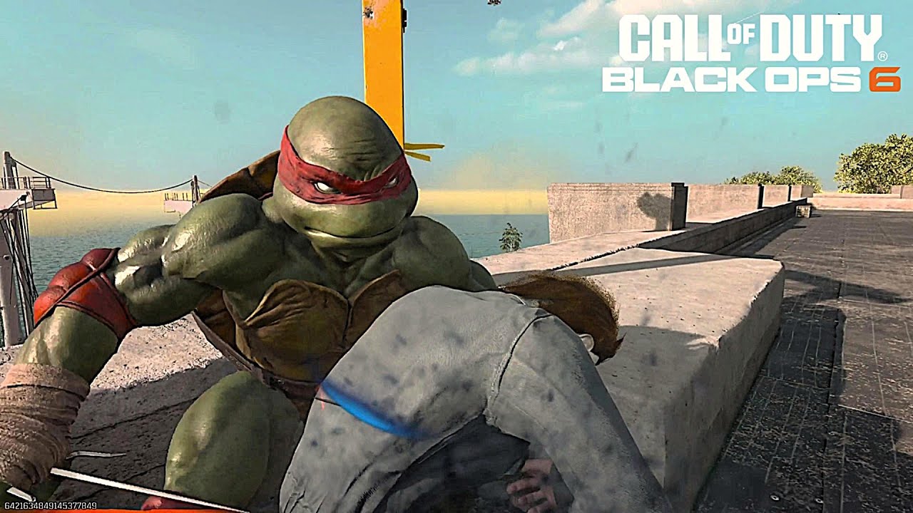 BO6 TMNT Operator Raphael Quick Skills Finishing Move COD Warzone Finishers
