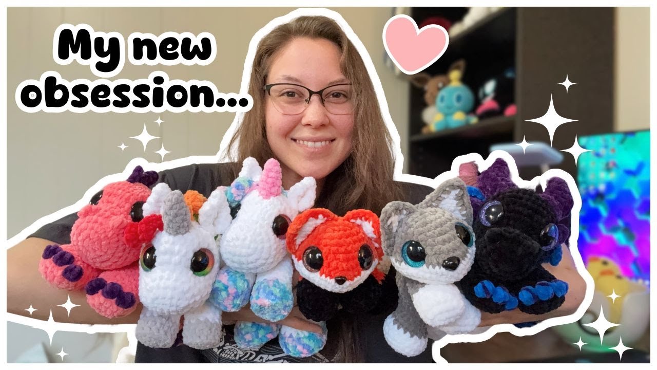 I'm OBSESSED with these Patterns!😍 Showing New Plushies I Made and Opening Gifts💖
