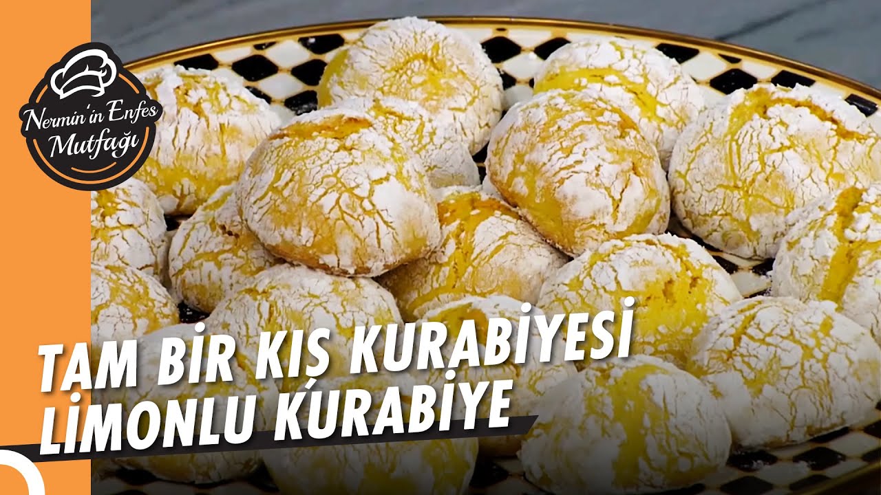 Az Malzemeli Limonlu Kurabiye | Nermin’in Enfes Mutfağı