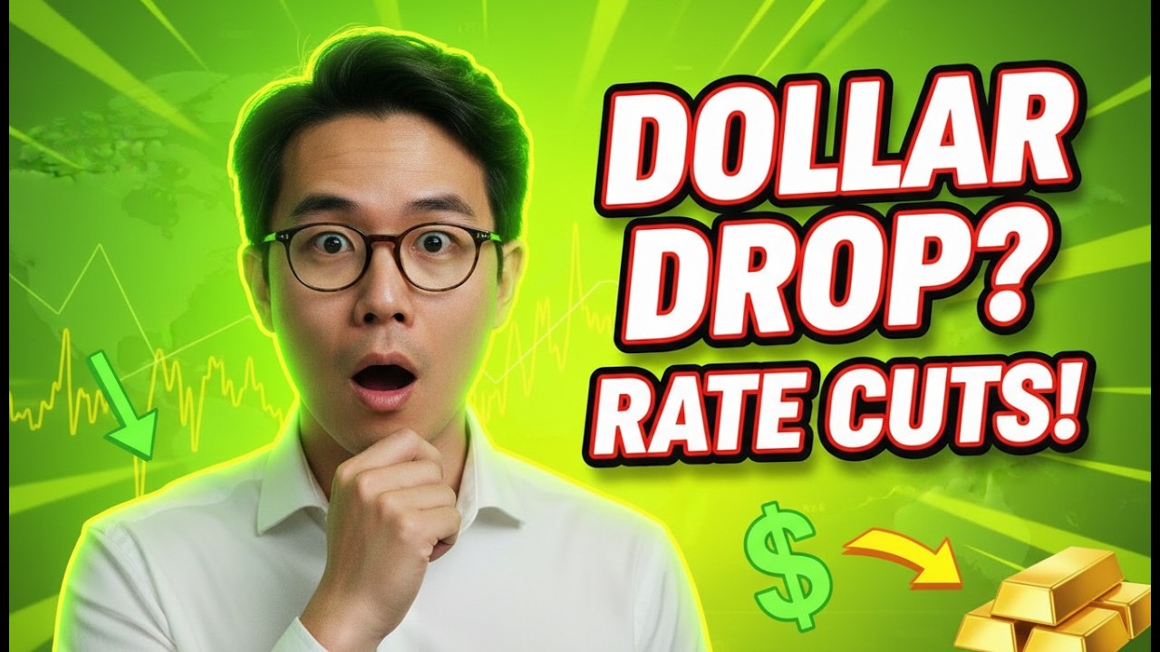 US Dollar Weakness & Fed Rate Cut Bets | Impact on Stocks, Gold & Commodities