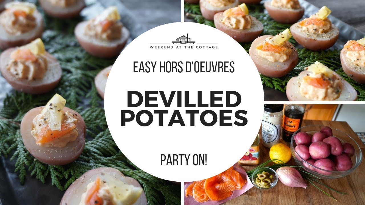 DEVILLED POTATOES - EASY HORS D'OEUVRES #4