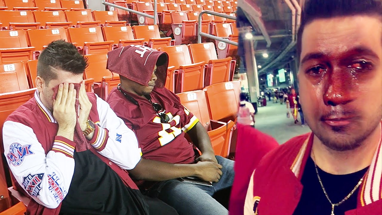 Самый ярый фанат Redskins!!!! Футбол в понедельник вечером против Steelers