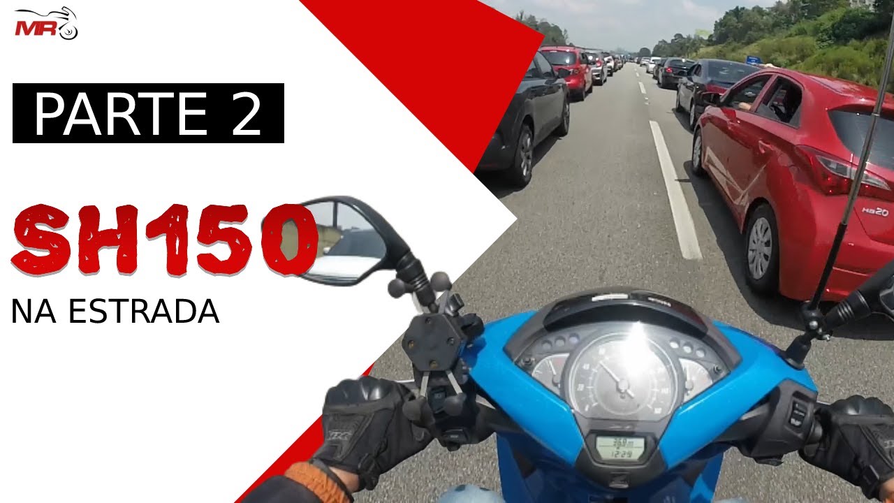 Honda SH150i na estrada | Parte 2