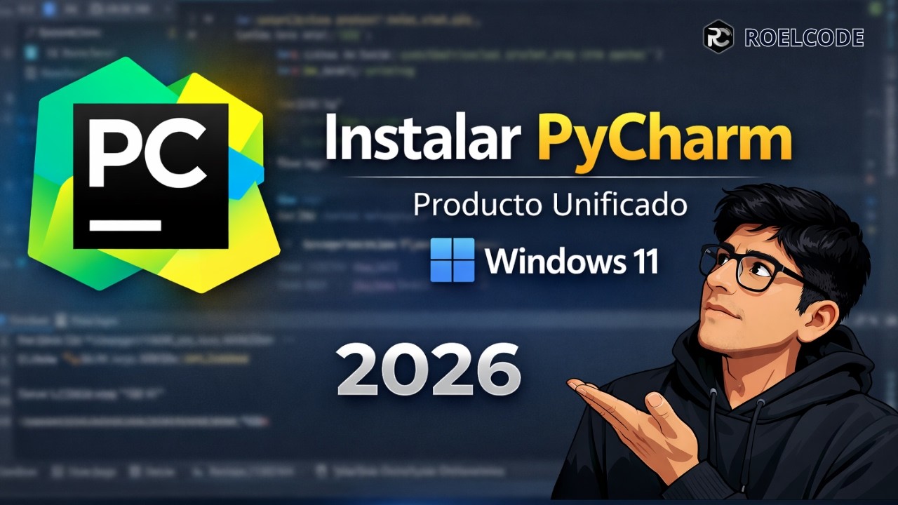 🚀¡Cómo Instalar PyCharm Gratis! | El Mejor IDE para Python 👉 (Guía Completa 2026)