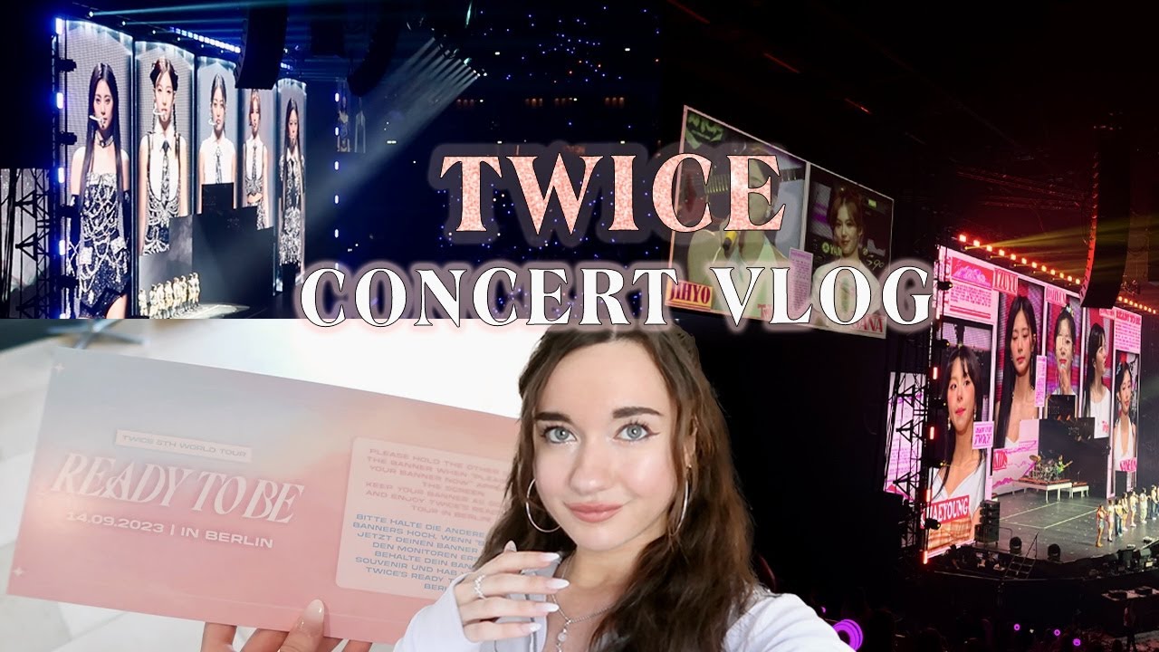 TWICE Concert in Berlin / Ready to Be World Tour 💗