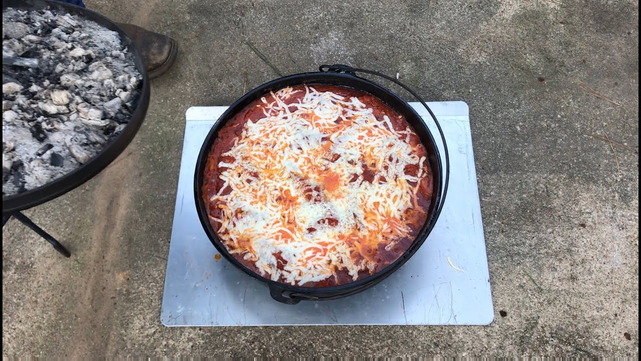 Dutch Oven LASAGNA - Cast Iron Wednesday