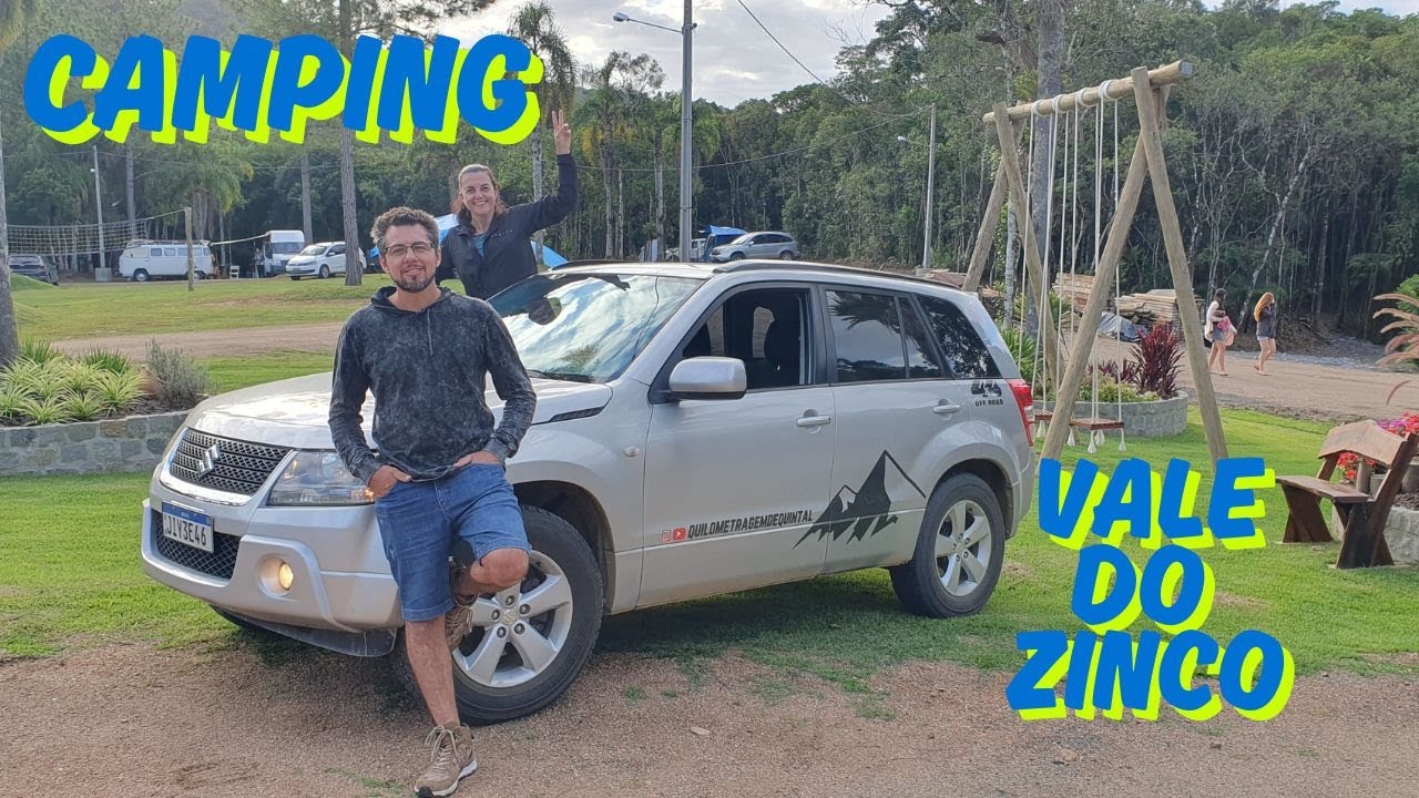 Camping Vale do Zinco em Benedito Novo SC.
