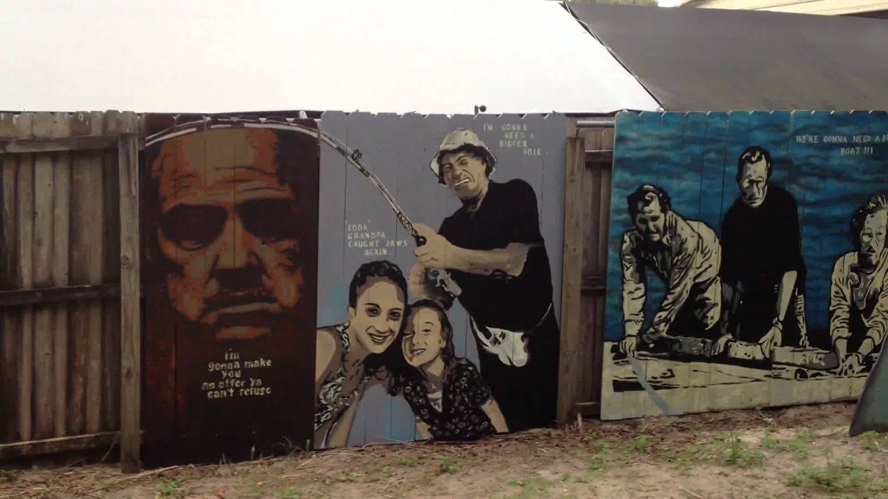 Seminole Wekiva Bike Trail Fence Paintings