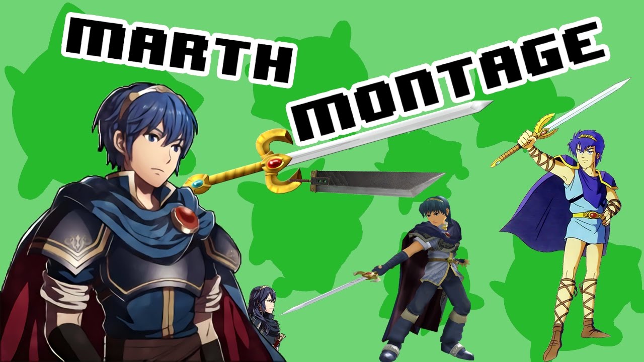 Marth Montage - SSB4 Wii U