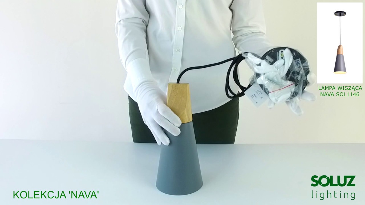 LAMPA WISZĄCA NAVA (SOL1146) Soluz Lighting