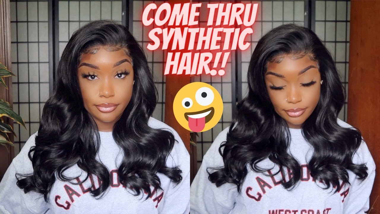 SLAYING A CHEAP LACE FRONT SYNTHETIC WIG !!! | SENSATIONNEL CLOUD 9 WIG | ZELENA | FLAWLESS