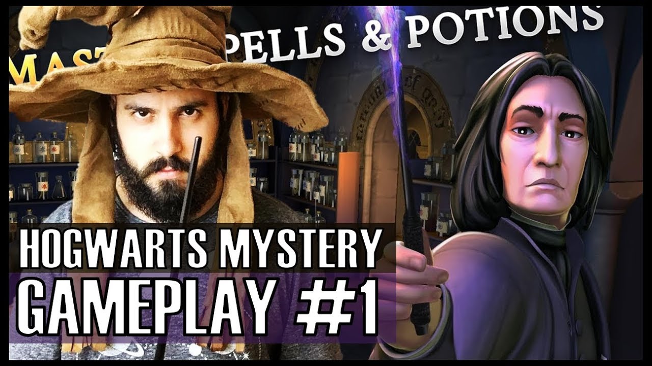 A PRIMEIRA GAMEPLAY DE HOGWARTS MYSTERY