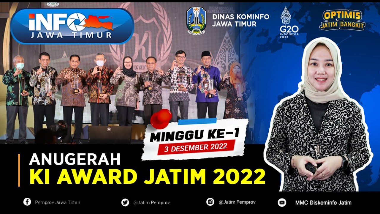 INFO JATIM EDISI MINGGU KE-1 | 3 DESEMBER 2022