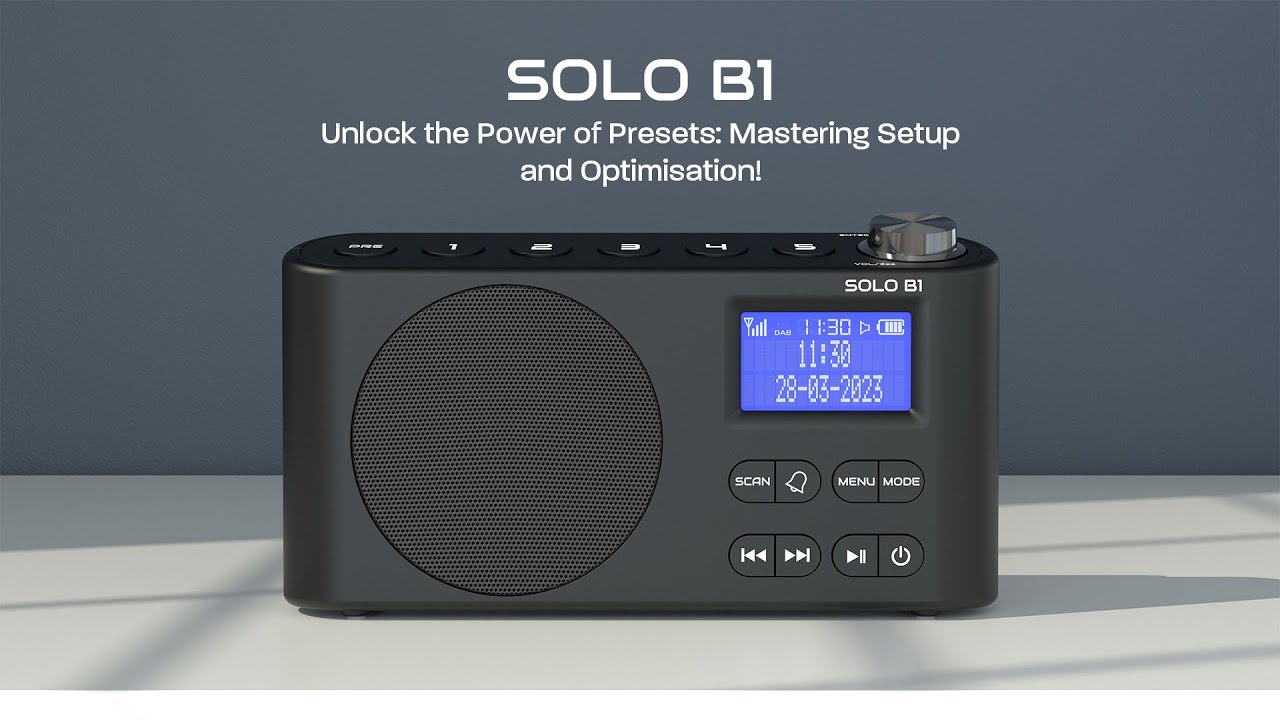 Solo B1 | How to set Presets |