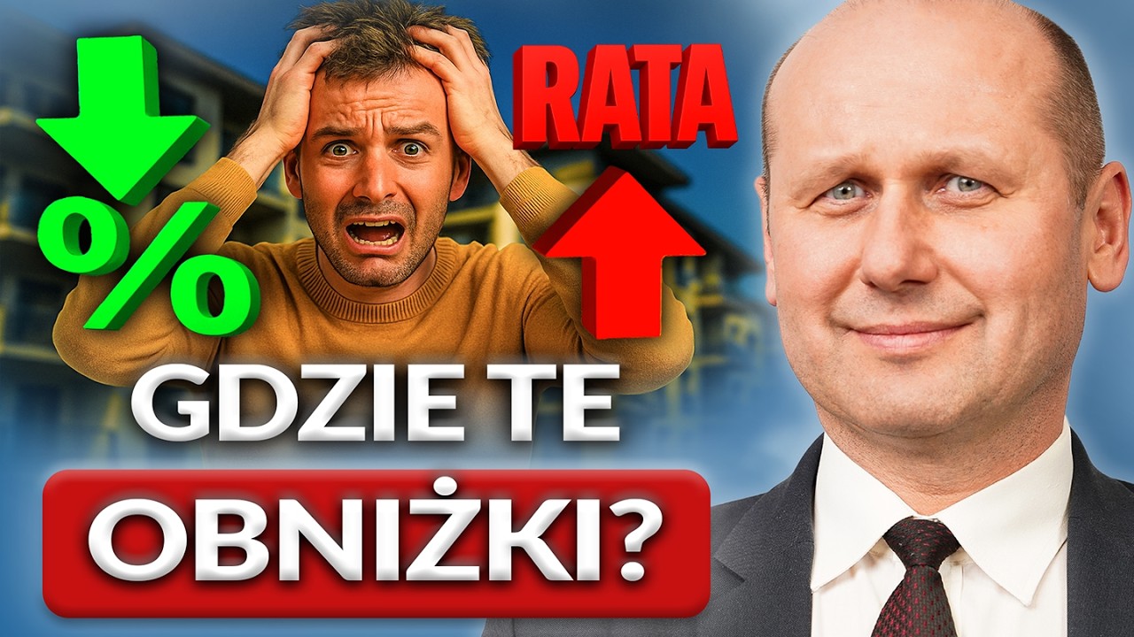 Dlaczego stopy procentowe spadają, a rata kredytu nie?