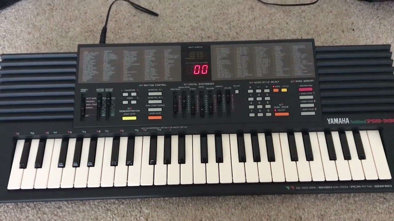 PSS 390 Demo song