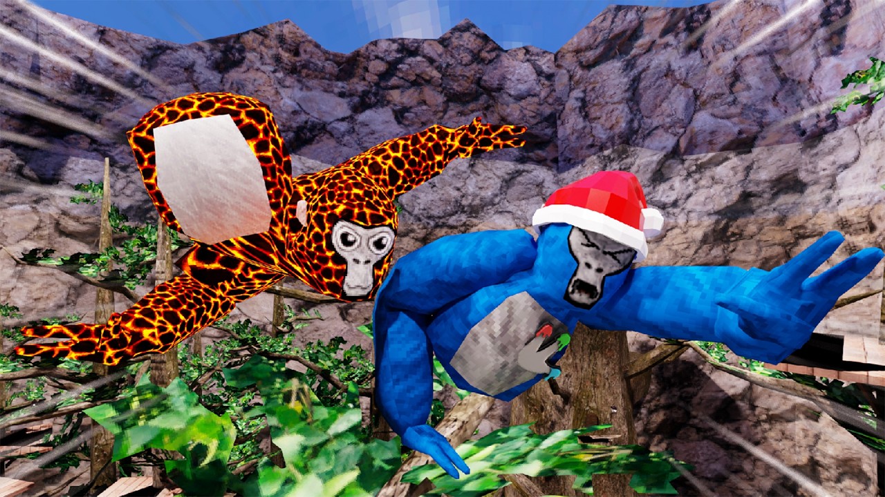 Gorilla Tag, but the Taggers are...Glitched?