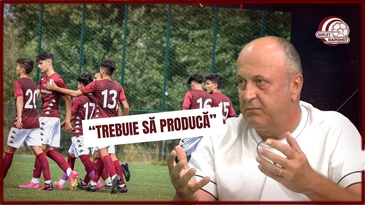 Ce OBIECTIV a impus Dan Sucu la ACADEMIA Rapidului | Giulestiul, LA CONCURENTA cu Gica Hagi