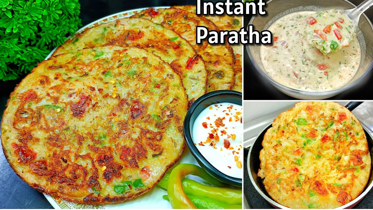 Instant Egg Potato Paratha Recipe | Paratha Recipes | No Knead, No Dough Delicious Liquid Paratha