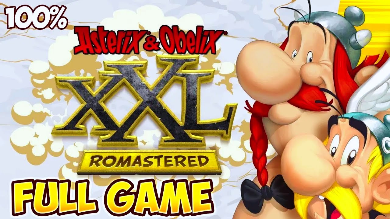 Asterix & Obelix XXL Romastered FULL GAME 100% Longplay (PS4, XB1, Switch)