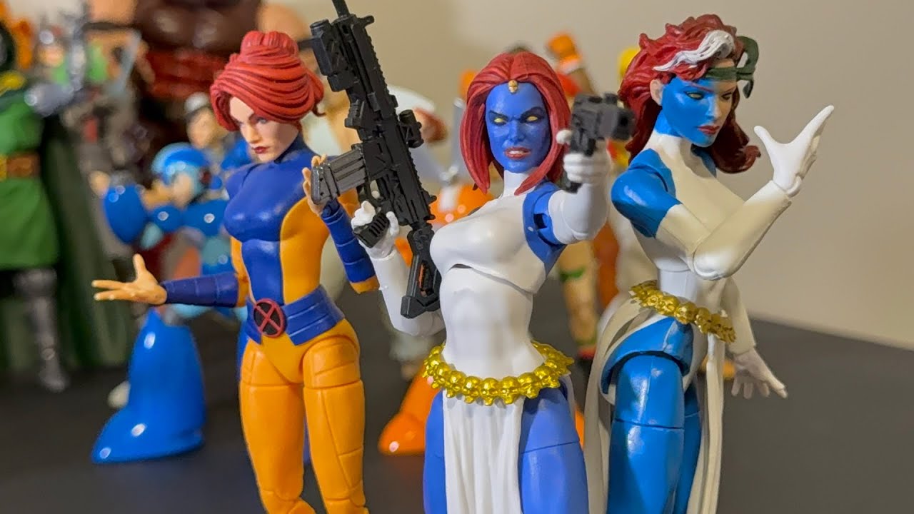 MYSTIQUE Marvel Legends X-men Retro Card (Target Exclusive) Figure Review 