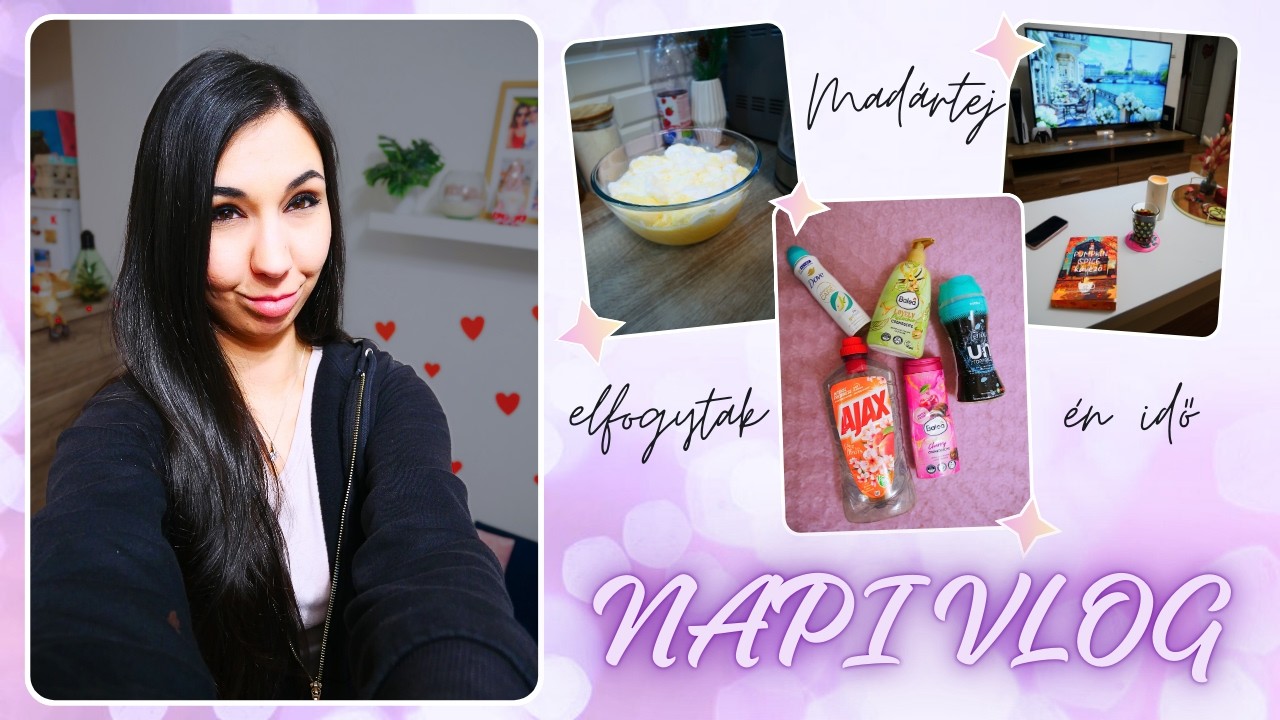 Napi Vlog / Elfogytak / Első madártej készítés 🤍