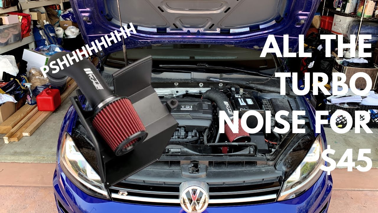 $45 CTS Turbo Intake for the MK7 Golf R + Sound Clips!