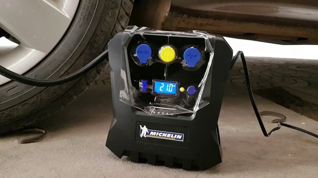 Michelin 12266 Tyre Inflator in Action