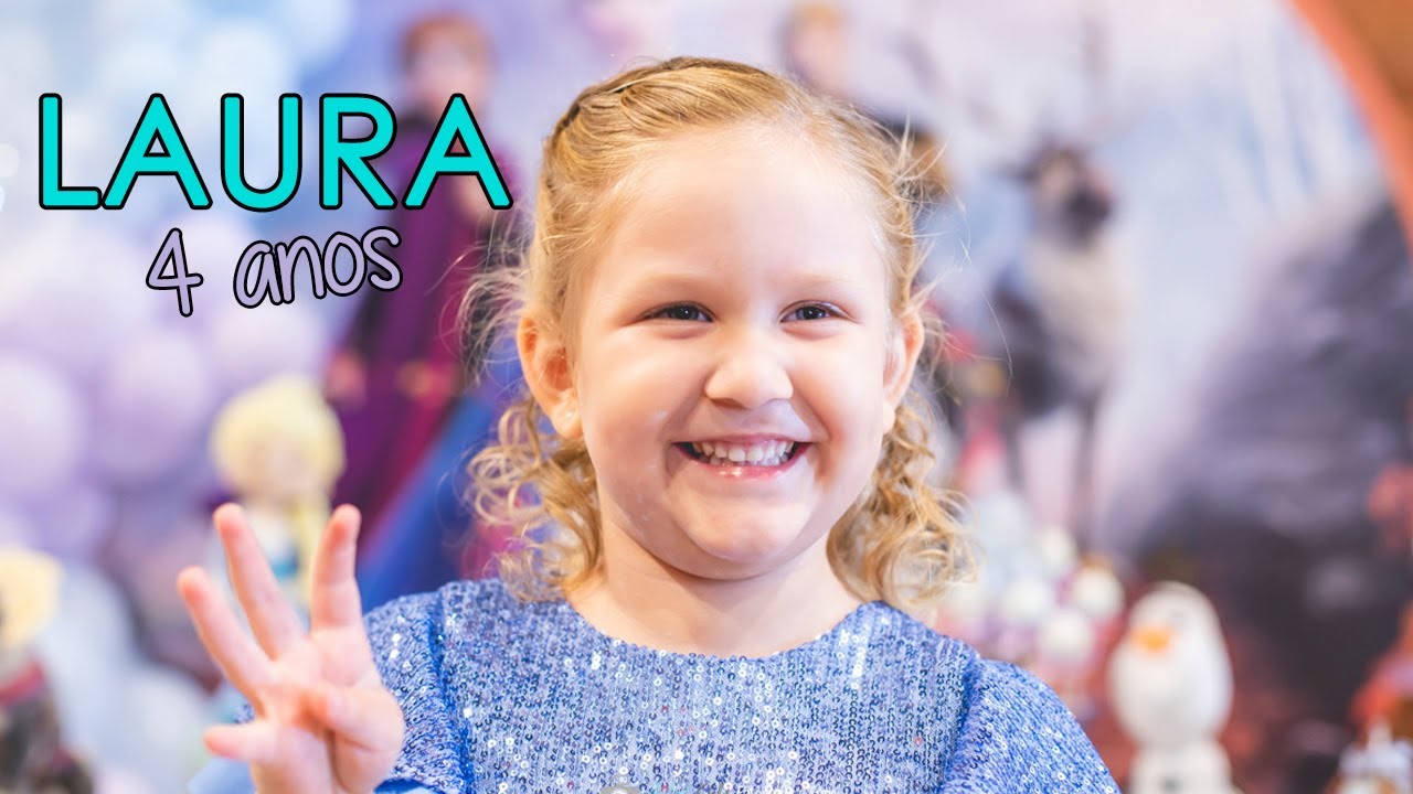 Laura 4 anos | Buffet Villa Kids Galpão - Santo André - SP | Festa Infantil |  Festa Frozen