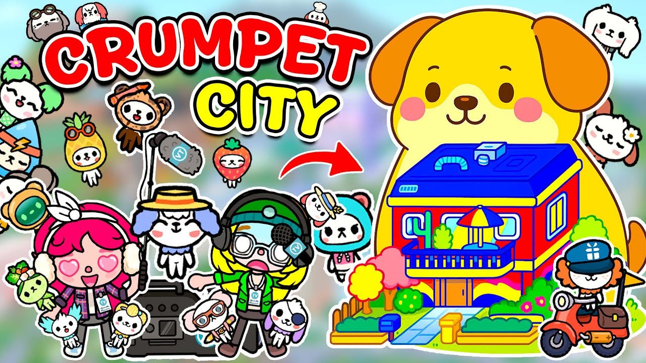Toca Life World: What’s Inside Crumpet City House? 😱 Cute Toca Boca Ideas! 😍