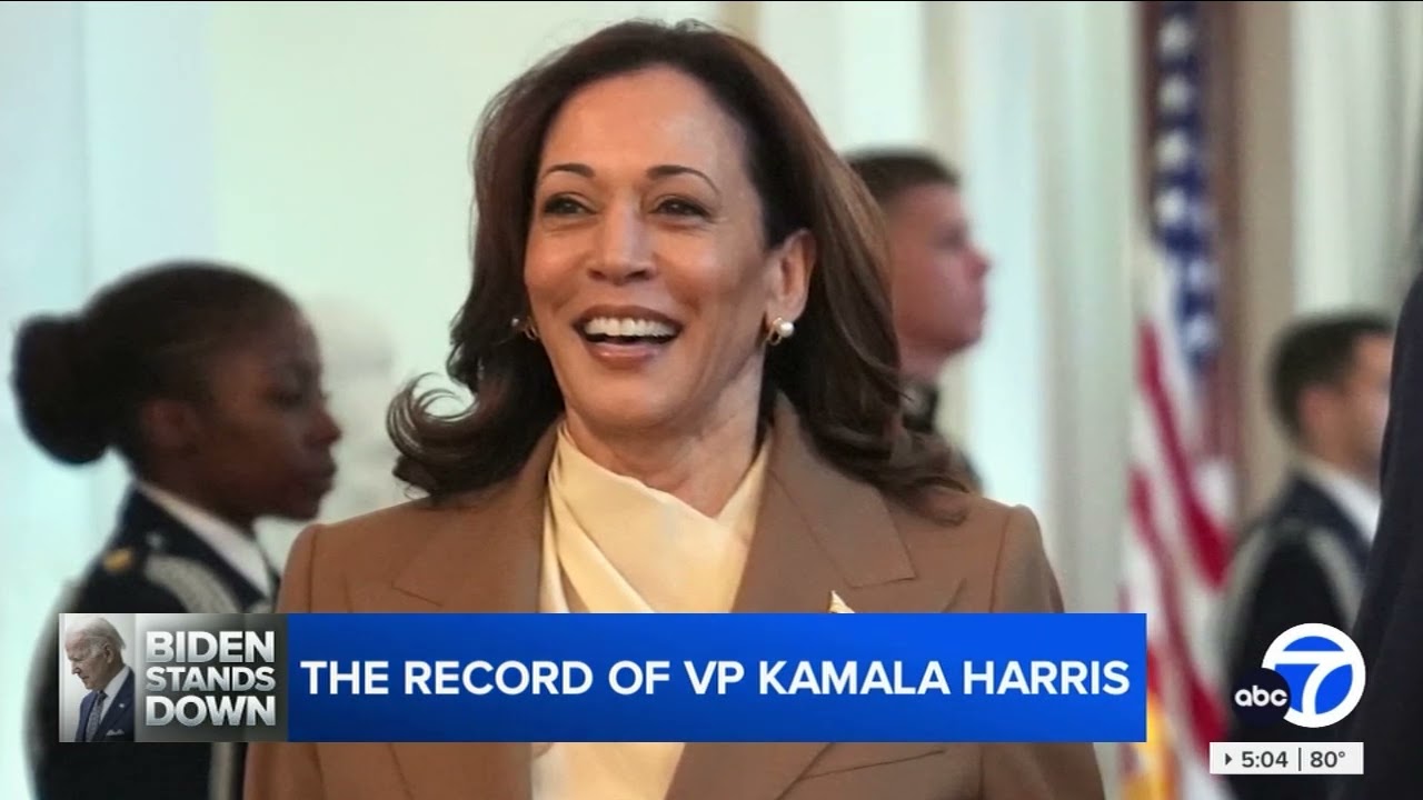 The record of V.P. Kamala Harris | Tony Smith, poli sci, on KABC, July 22, 2024