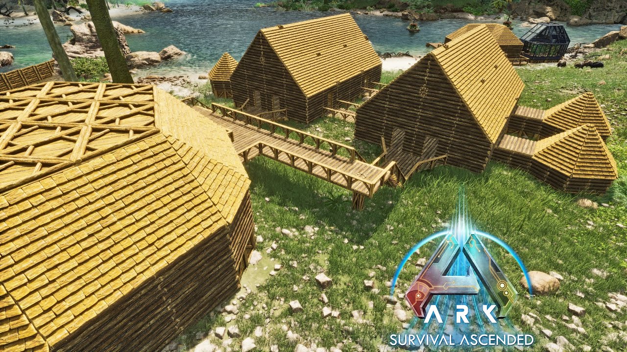 Giving My Creatures a Home & Base Defenses! - Ark Survival Ascended - Episode 8!