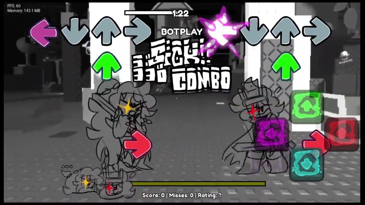 New update! IzPurble unfinished animation FNF Mod charachers creator: @IzPurble