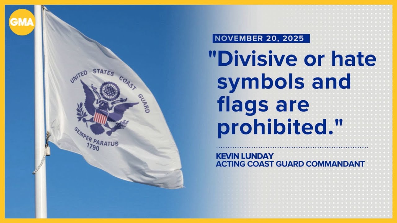 Coast Guard disputes claims it changed hate symbol policy
