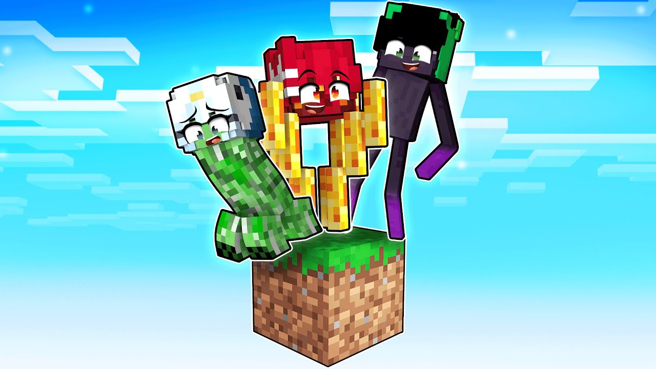Viramos MOBS em APENAS UM BLOCO!