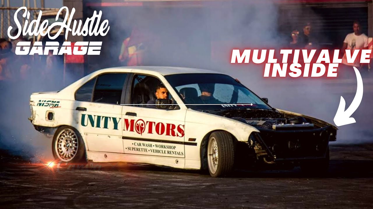 BMW E36 Obstacle Course Skidpad