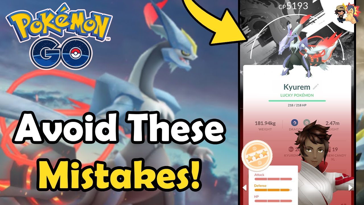 ОТВЕТЫ НА ВАШИ ВОПРОСЫ О КЮРЕМЕ В Pokémon GO! (2025)
