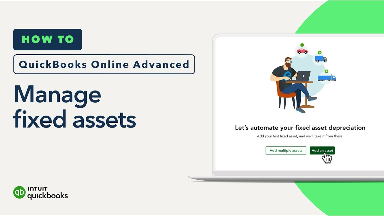 How to manage fixed assets in QuickBooks Online Advanced