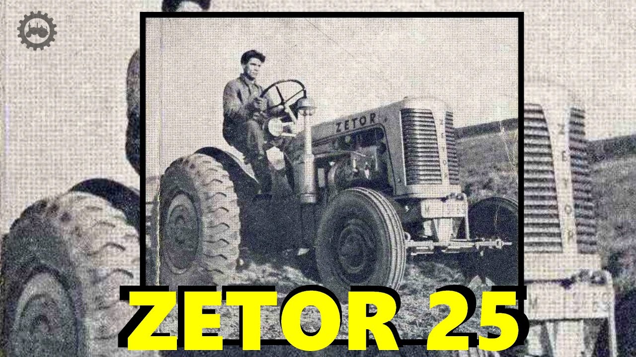 SILNIKI ZETOR 25 | R&oacute;żne wersje | Najstarsze ZETORY 25