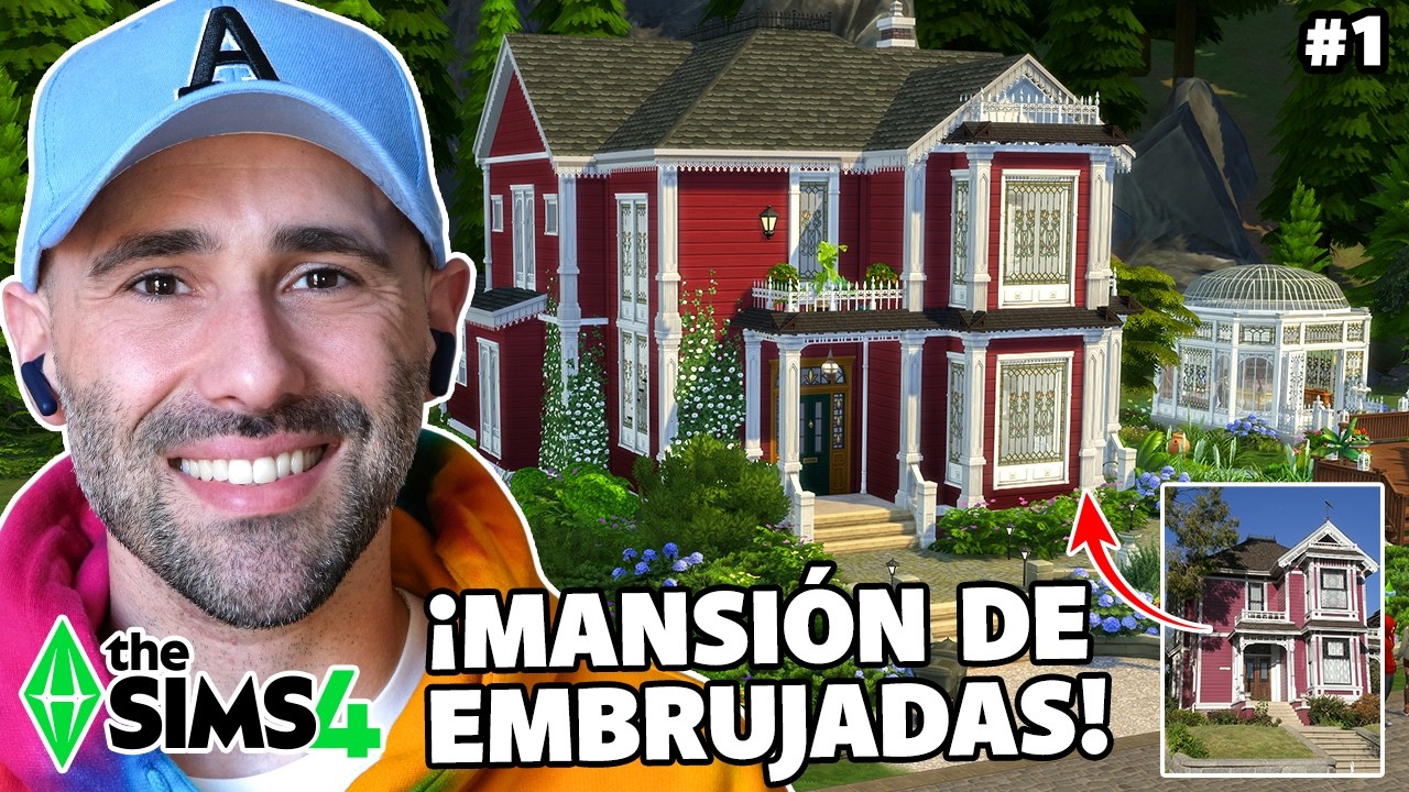 &iexcl;Casa de EMBRUJADAS! 🪄 MANSI&Oacute;N VICTORIANA en Los Sims 4 🏠 Videos de Construcci&oacute;n
